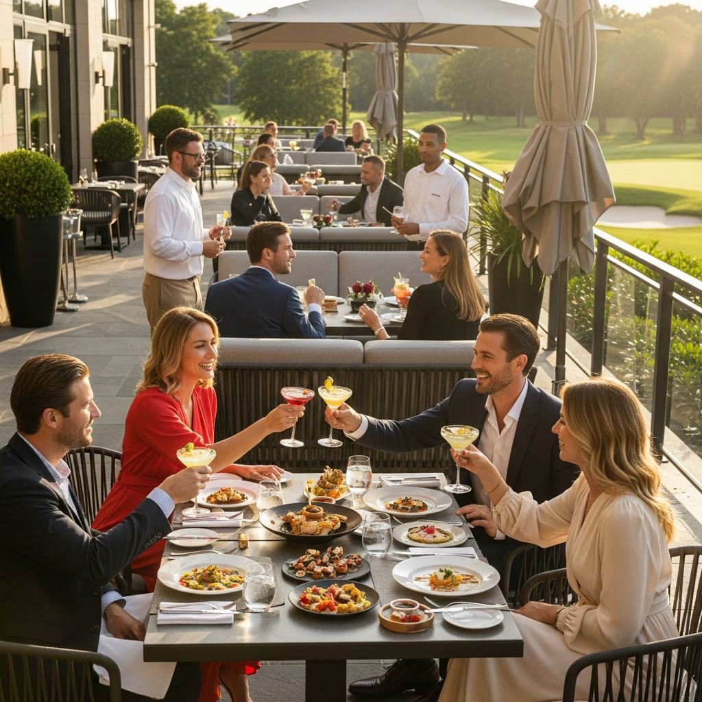 Golf course overview